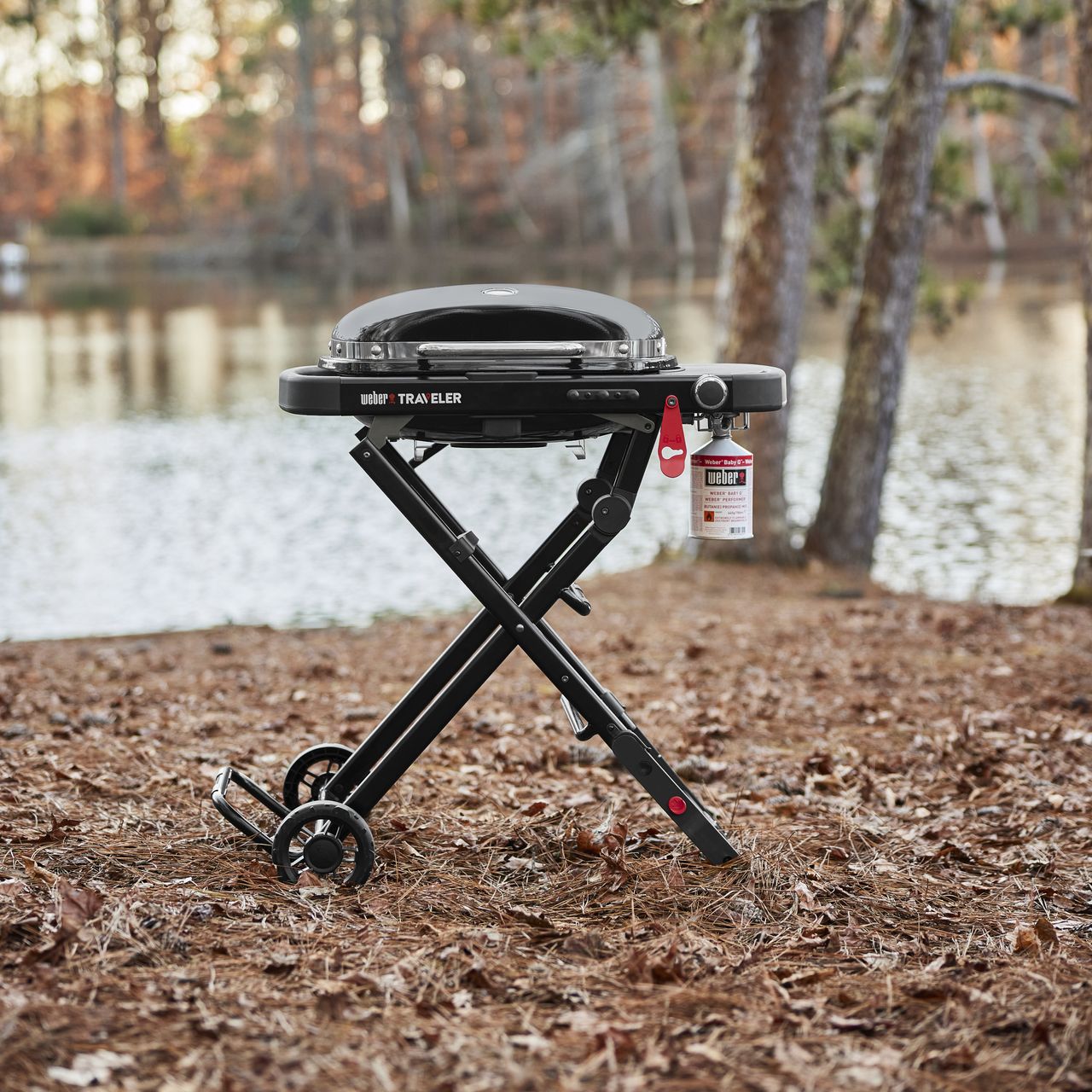 Weber Traveller Compact portable barbecue | 1500554 | ao.com