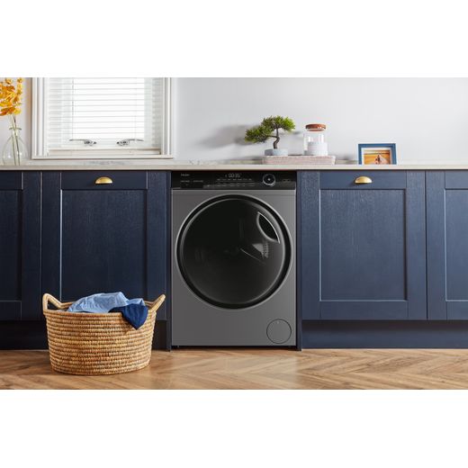 Haier i-Pro Series 5 HWD80-B14959S8U1 8Kg / 5Kg Washer Dryer with 1400 rpm  - Anthracite - D Rated