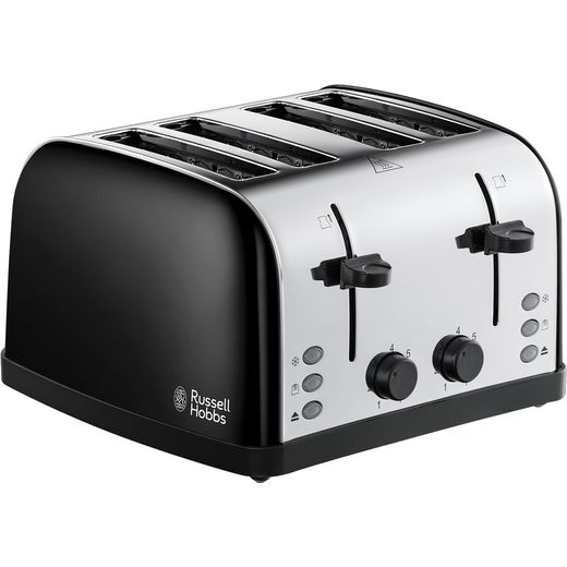 Russell Hobbs 28360 4 Slice Toaster - Black