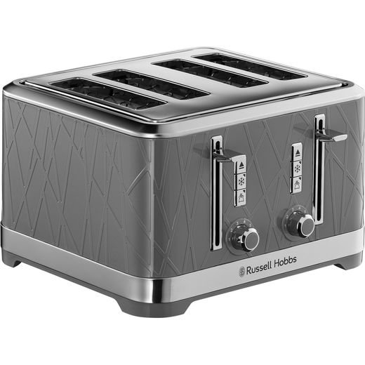 Russell Hobbs Structure 28102 4 Slice Toaster - Grey