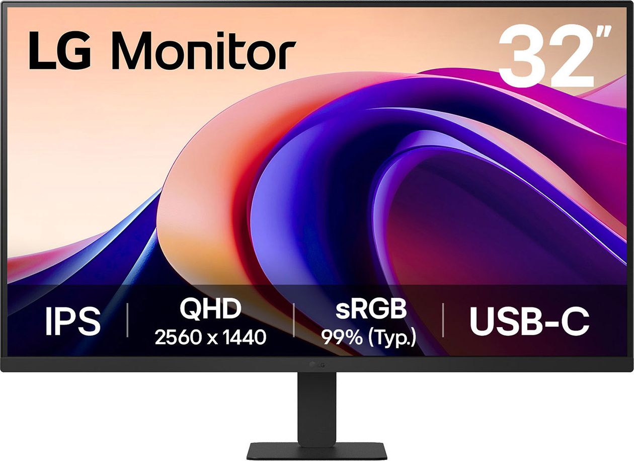 LG 32" QHD IPS 100Hz Monitor - 32U631A-B - Black