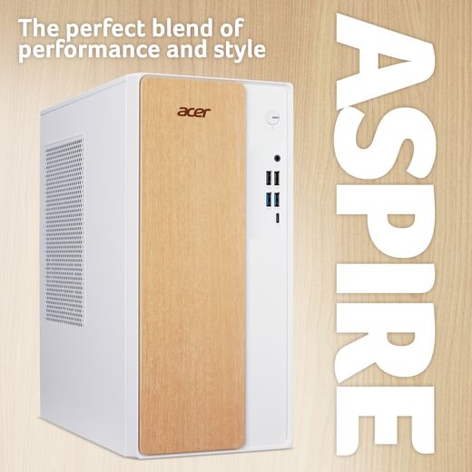 Acer Aspire TC-102 - Intel® Core™ i7, 512GB SSD - White - Annotation - Aspire