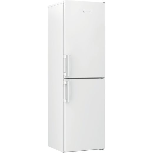 Indesit Frost Free Fridge Freezer - White - Right perpsective shot