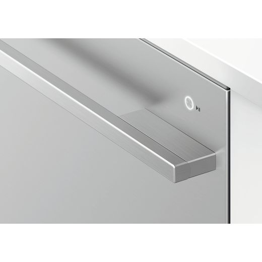 Fisher & Paykel Double DishDrawer™ Fully Integrated Standard Dishwasher - Stainless Steel - Handle closeup