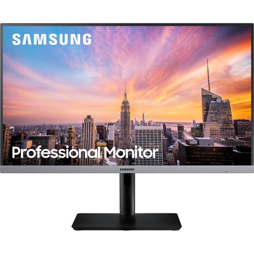 Samsung LS24R650FDUXEN Full HD 23.8" 75Hz Monitor with AMD FreeSync - Black / Grey