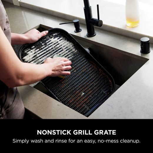 Ninja OG903UK Outdoor Oven Black - Annotation - Non stick grill grate