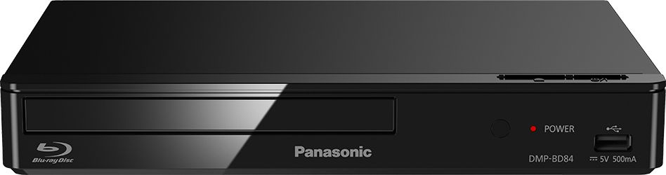 Panasonic DMP-BD84ABK Blu-Ray and DVD Player in Black with USB Connectivity and Streaming Apps