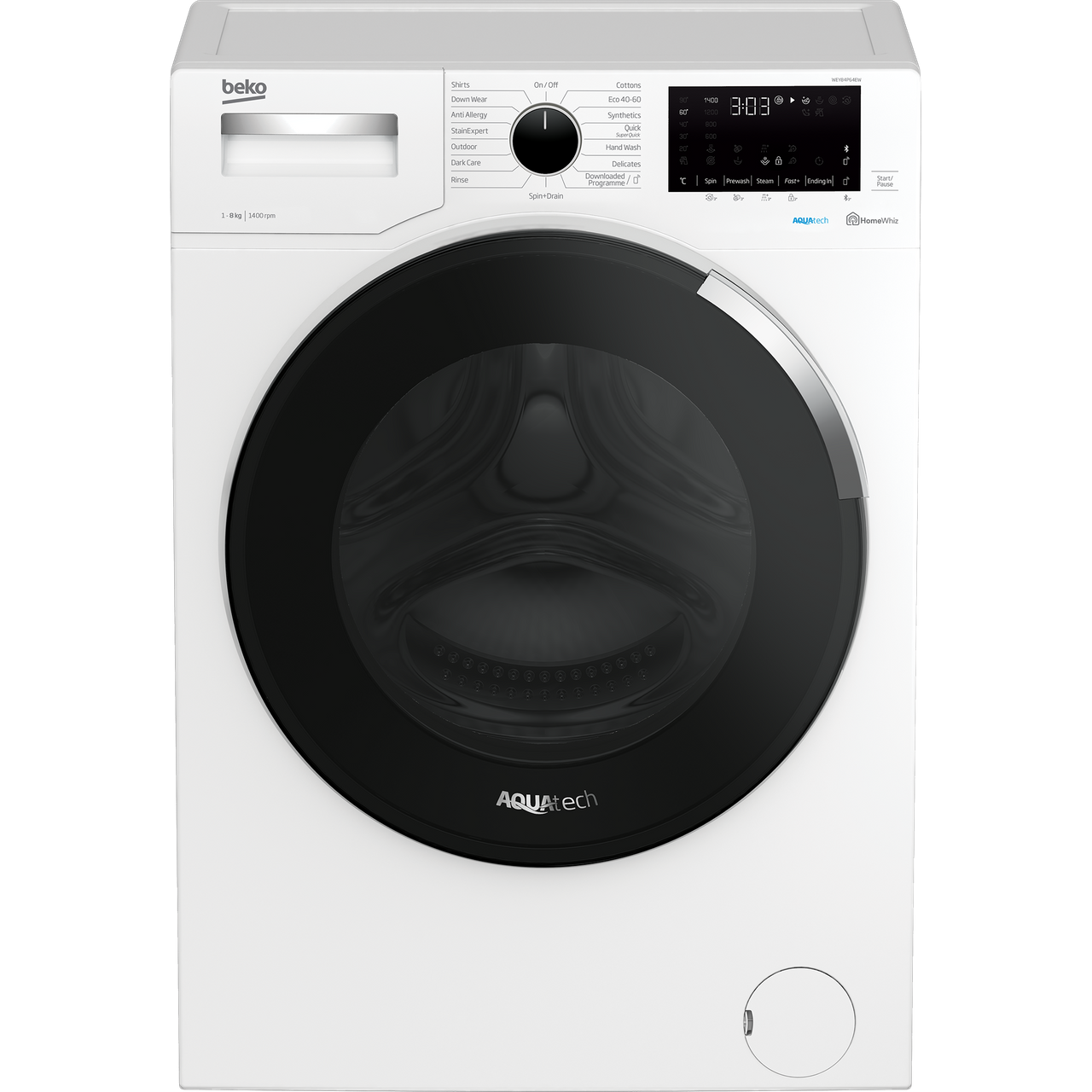 Beko WEY84P64EW 8Kg Washing Machine with 1400 rpm Review