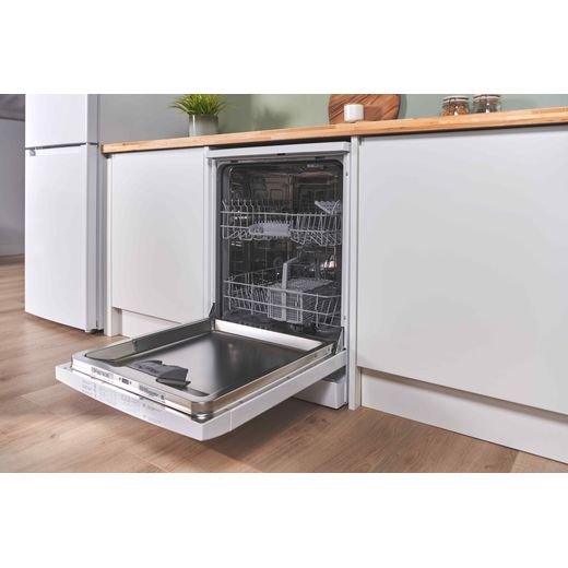 Bosch Series 2 Standard Dishwasher - White - Door open