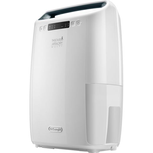 De'Longhi Dehumidifier - White - Left perspective