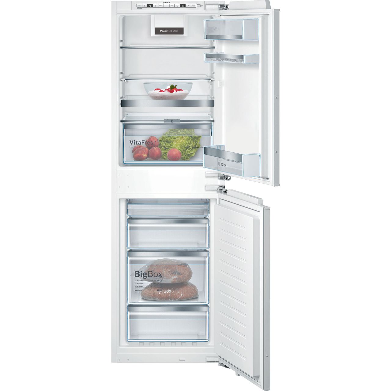 Bosch Serie 6 KIN85AFE0G Integrated 50/50 Fridge Freezer with Fixed Door Fixing Kit Review