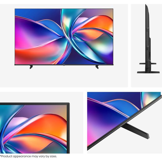 Hisense E7Q 43" 4K Ultra HD QLED Smart Freely TV - Close up detail shot