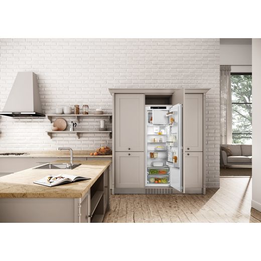 Liebherr Pure IRe5101 Integrated Upright 177cm Fridge with Ice Box - White - Fridge in kitchen