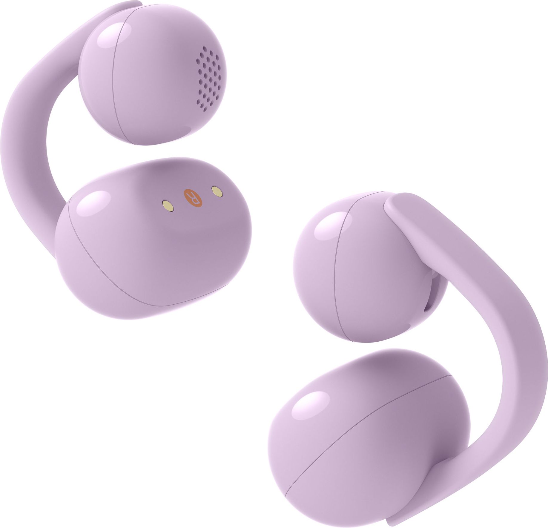 Image of Sony Linkbuds Clip Wireless Headphones - Lavender, Purple