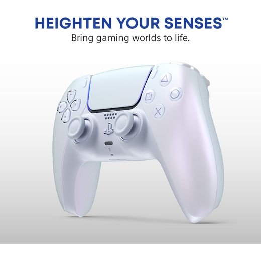 PlayStation DualSense™ Gaming Controller For PlayStation 5 - Chroma Pearl - Annotation - Heighten your senses