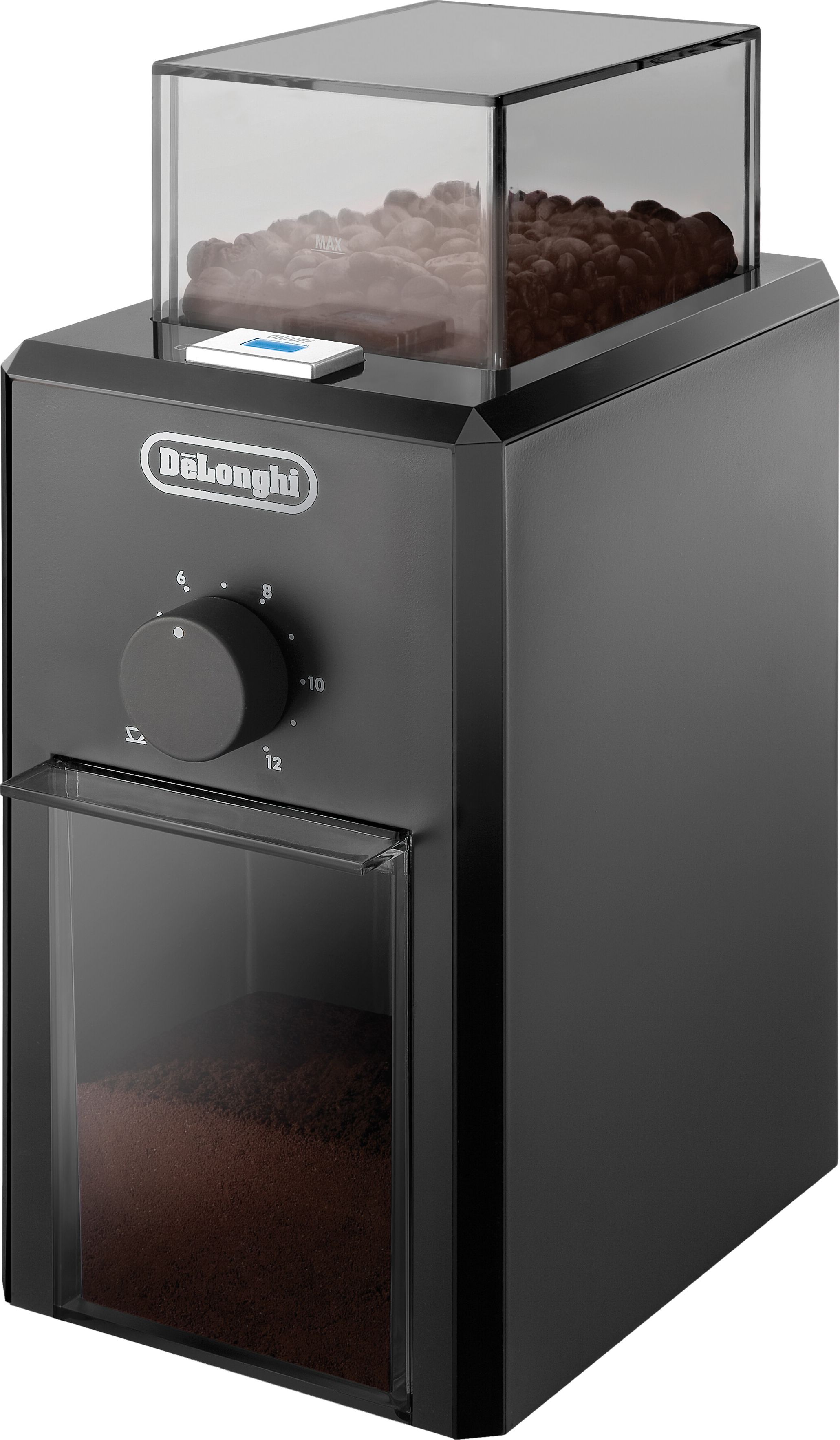 Delonghi KG79 Blade Coffee Grinder - 120g Capacity - Black