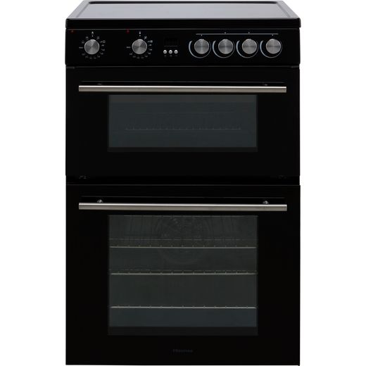 Hisense HDE3211BBUK Electric Cooker - Black - Needs 9.9KW Electrical Connection