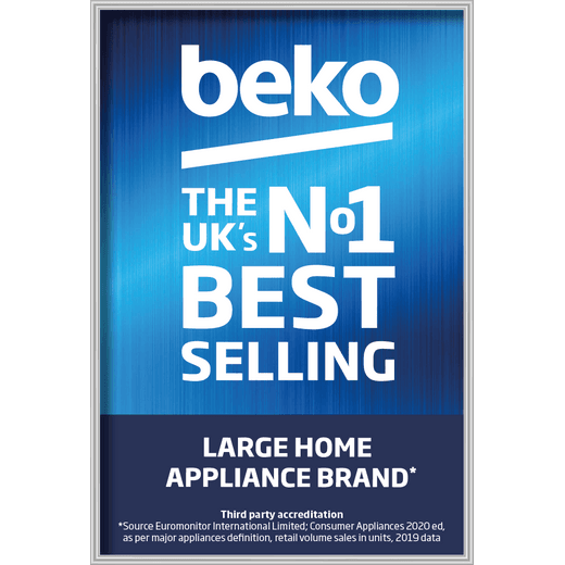 Beko AeroPerfect™ RecycledNet® Electric Single Oven - Stainless Steel - Accreditation