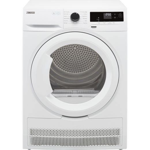 ZDH87A2PW | Zanussi Heat Pump Tumble Dryer | 8kg | ao.com