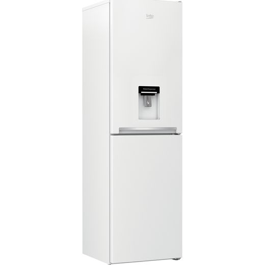 Beko Frost Free Fridge Freezer - White - Right perspective