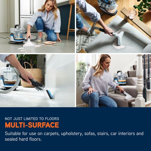 Vax SpotWash Home Duo CDSW-MPXP Carpet Cleaner - Annotation - Multi surface shot