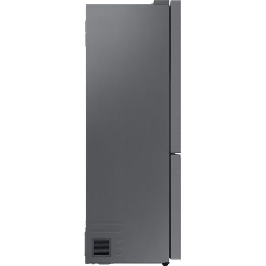 Samsung RB50DG632ES9EU American Fridge Freezer Silver - Side shot 