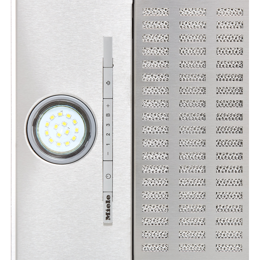 Miele 58 cm Canopy Cooker Hood - Clean Steel