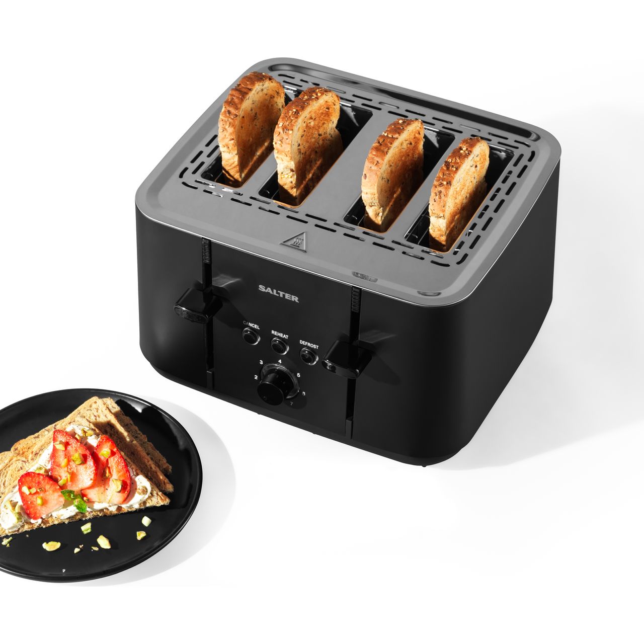 Salter EK5565MBLKF Toaster | ao.com