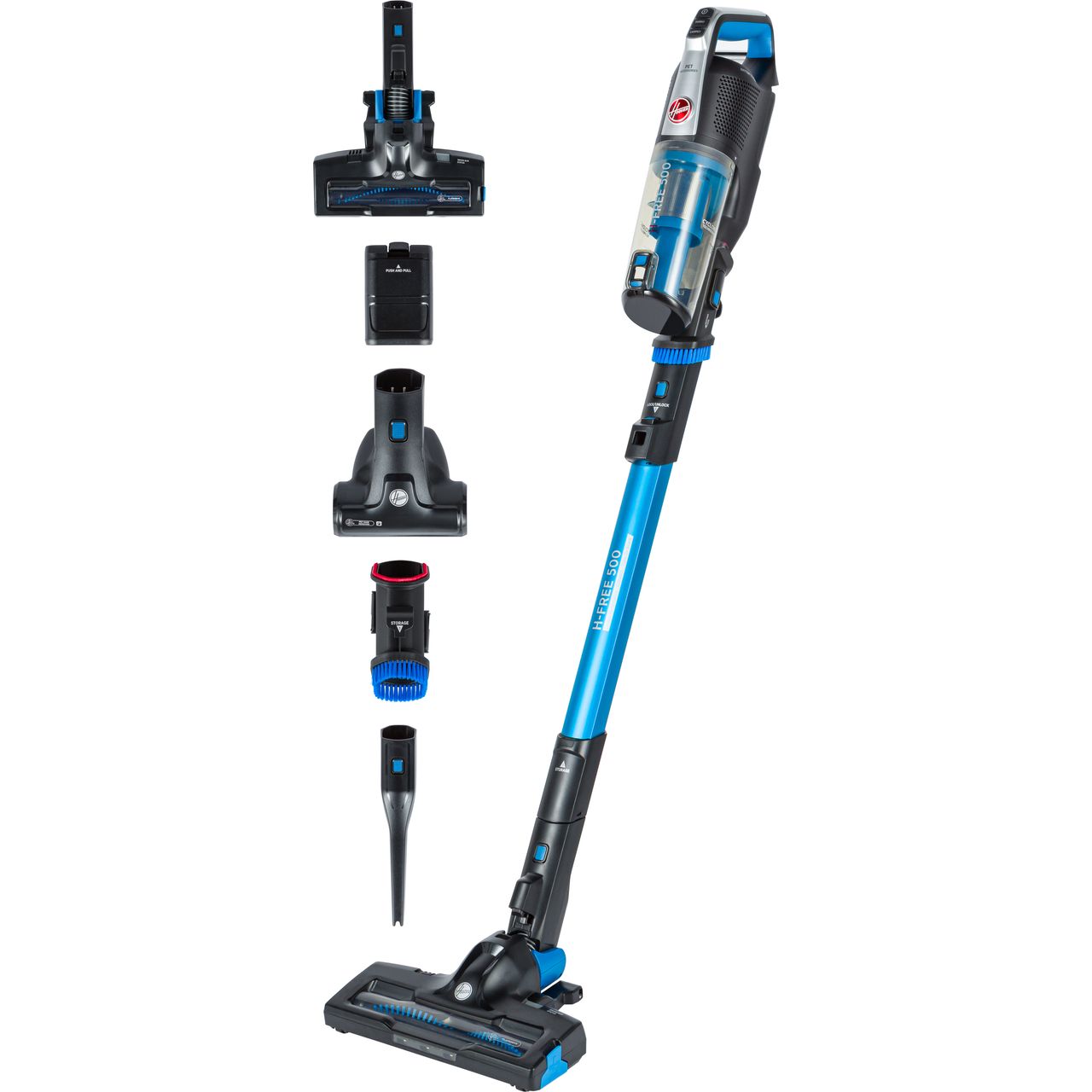 Hoover H-FREE 500 PETS HF522UPT Cordless Vacuum Cleaner with up to 40 Minutes Run Time Review