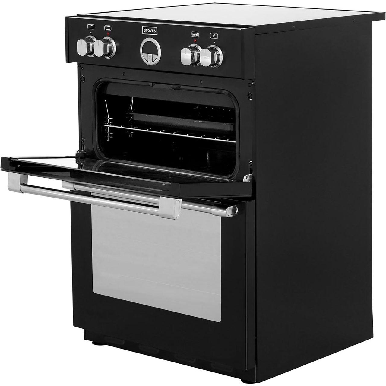 stoves sterling600mfti 60cm electric cooker with induction hob