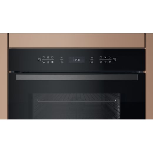 Hotpoint 859991683210 Electric Single Oven Black - Control panel shot 