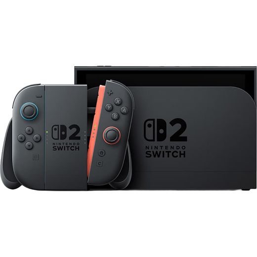 Nintendo Switch 2 256GB with Mario Kart World - Black - Front shot