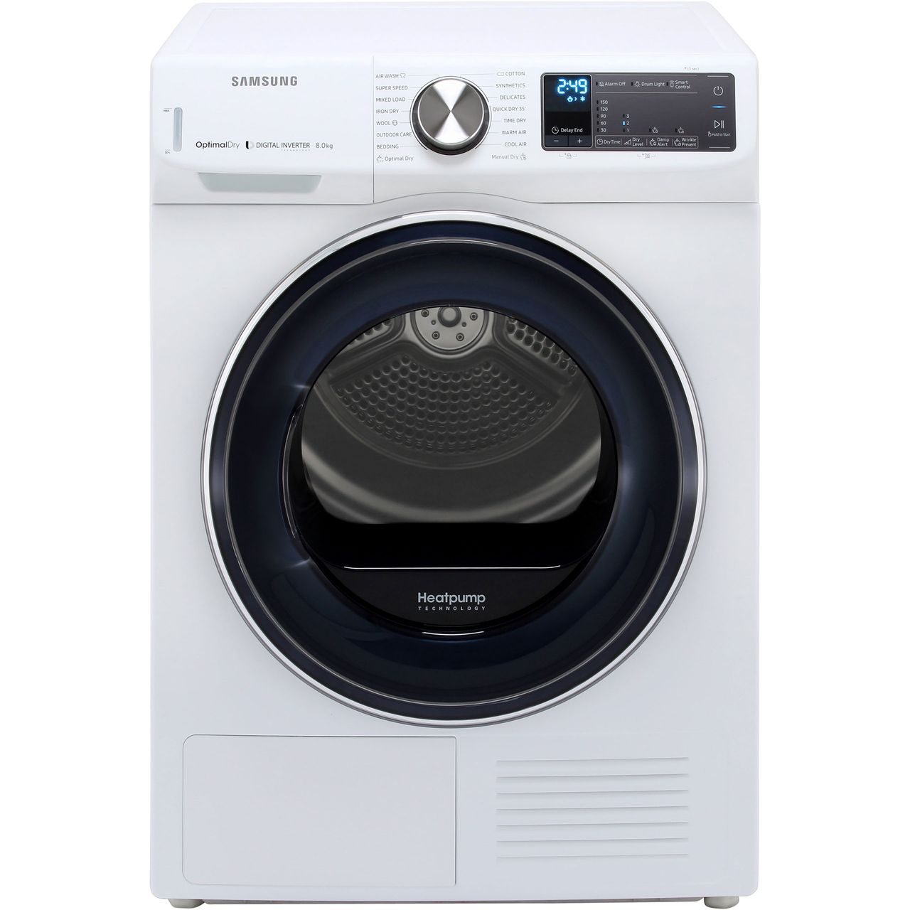 Samsung DV80N62542W 8Kg Heat Pump Tumble Dryer Review
