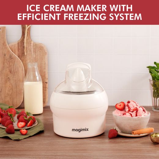 Magimix 11047 Ice Cream Maker White - Annotation - Freezing system shot