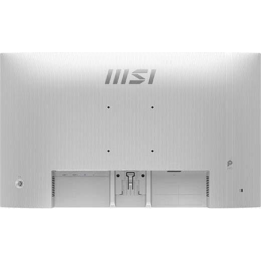 MSI Pro MP273QW E14 27" WQHD 144Hz Monitor - White - back shot