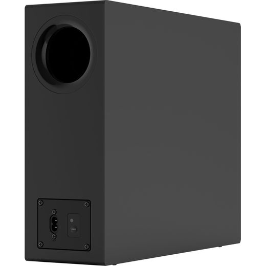 Hisense HS2100 Bluetooth 2.1 Soundbar - Black - Back left perspective