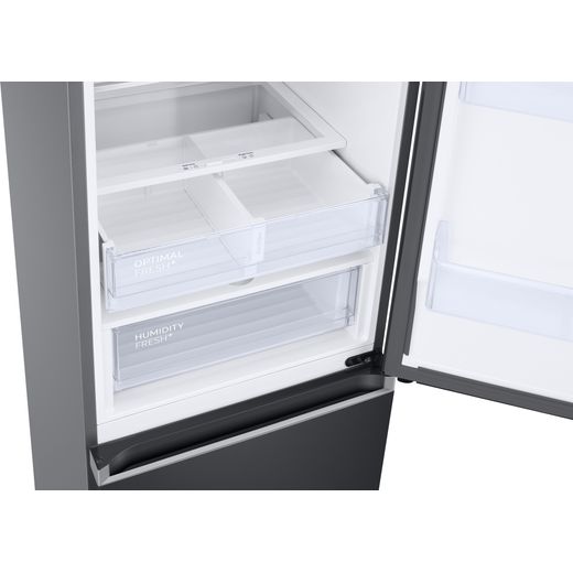 Samsung Total No Frost Fridge Freezer - Black - Close up drawer shot