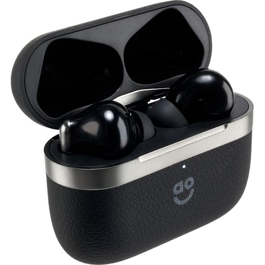 AO Earbuds Wireless Noise Cancelling In-Ear Headphones - Black - Right perspective shot