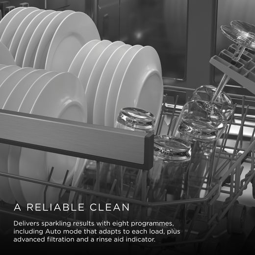 Fisher & Paykel Series 7 Fully Integrated Standard Dishwasher - Black - Annotation - reliable clean shot