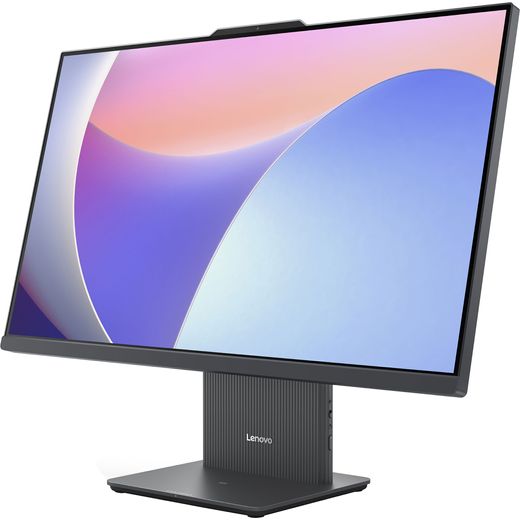 Lenovo IdeaCentre AIO 24ARR9 23.8" All-In-One - AMD Ryzen™ 5, 512GB SSD - Grey - Left perspective