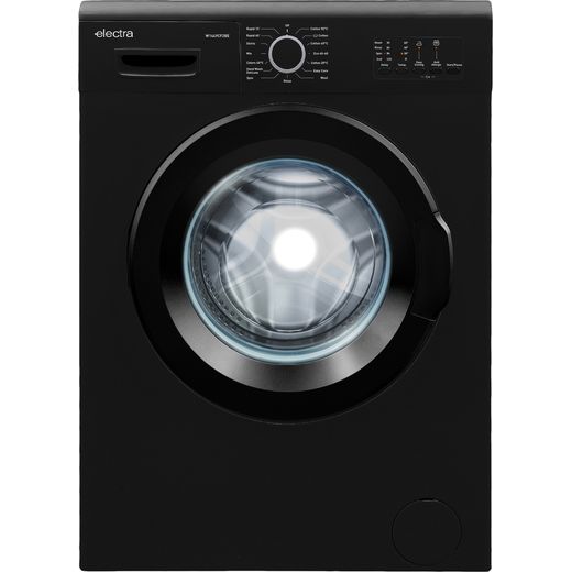 Electra W1449CF2BE 7Kg Washing Machine with 1400 rpm - Black - D Rated