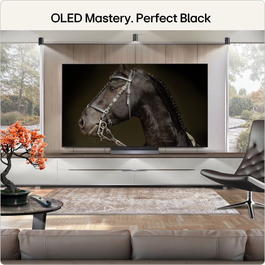 LG evo AI C6 65" 4K Ultra HD OLED Smart TV - Annotation - perfect black 