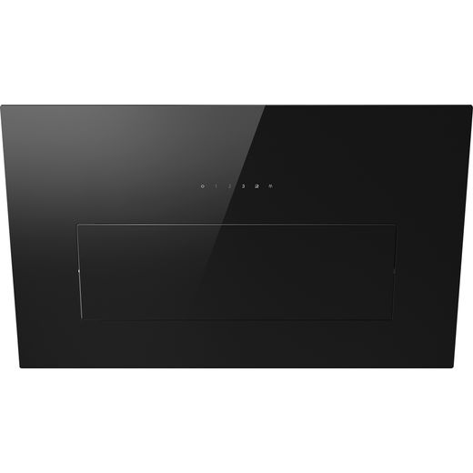 Elica BLOOM-STD-BLK 85 cm Chimney Cooker Hood - Black Glass - A Rated