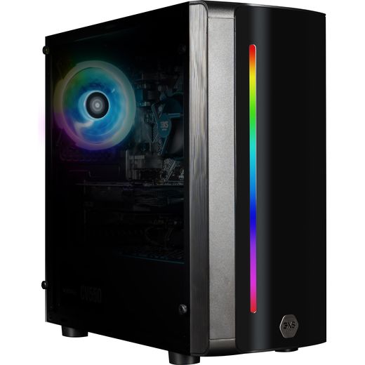 3XS Core 1650 Gaming Tower - 500GB SSD - Black