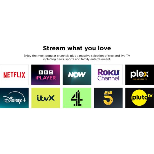 UX230 4K Ultra HD Smart Roku TV - Annotation - Steam what you know shot
