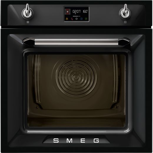 Smeg Single Oven Black SOP6902S2PN