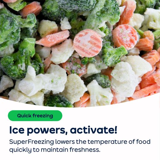Bosch Integrated Fridge Freezer with Sliding Door Fixing Kit - White - AO Annotation - SuperFreezing