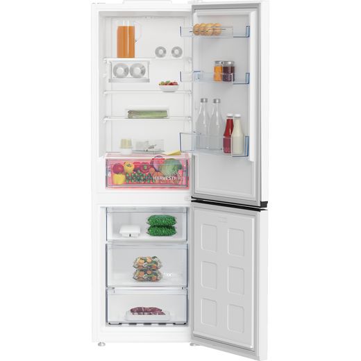 Beko Frost Free Fridge Freezer - White - Doors open