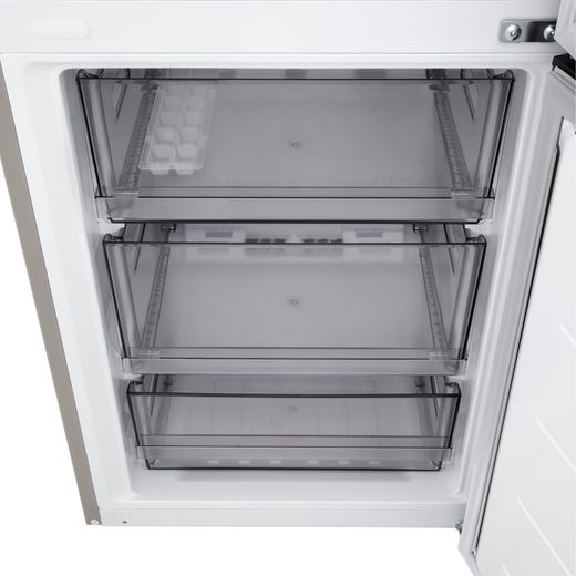 LG GBBSJ2CCPY Wifi Connected 203cm 70/30 No Frost Fridge Freezer - Prime Silver - Close up freezer drawer shot