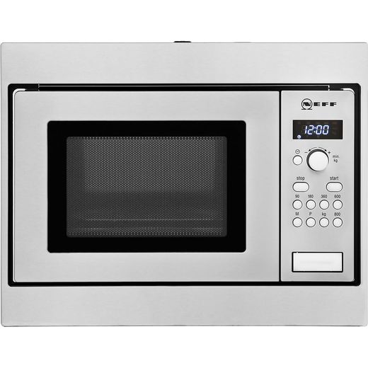 NEFF Classic Collection 3 H53W50N3GB Built In Microwave - Stainless Steel